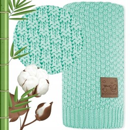 Kocyk Bambusowy Ażurowy niemowlęcy kocyk dla niemowląt Bocioland