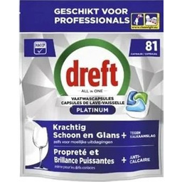 Dreft Platinum kapsułki original proszkowo-żel. do zmywarki 81szt.