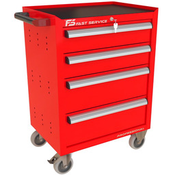 Wózek narzędziowy z 4 szufladami P-223