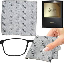 Raypath Ściereczka do okularów Sunbeam Szary Czyszczenie