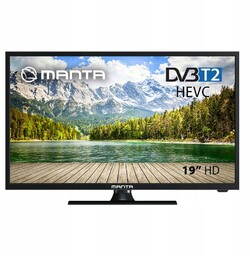 Tv Led 19cal Manta Sterowanie bez Pilota