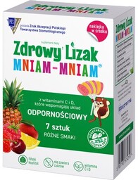 Starpharma Lizak MNIAM-MNIAM (7 szt.) + Naklejka