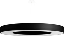 Żyrandol SATURNO SLIM 90 czarny SL.0798 - Sollux