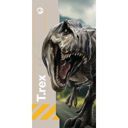 Ręcznik plażowy 70x140 Dinozaur Jurassic World Rebirth bawełniany
