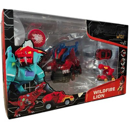 ALPHA TOYS Zestaw figurek Screechers Wild Lew Dinozaur