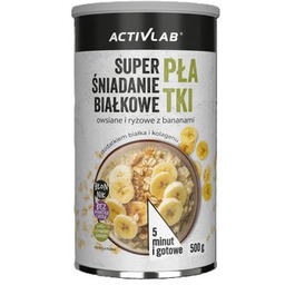 ACTIVLAB Owsianka Super śniadanie białkowe z bananami (500