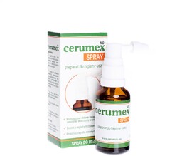 Cerumex MD Spray, Preparat do higieny uszu, 30