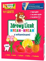 Starpharma Lizak MNIAM-MNIAM Z witaminami (5 szt.)