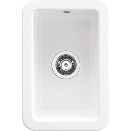 Zlewozmywak ceramiczny 1-komorowy Deante Lumi ZCU_610A Biały