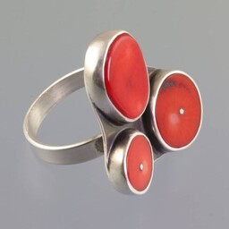 Pakamera Pierścień z koralami