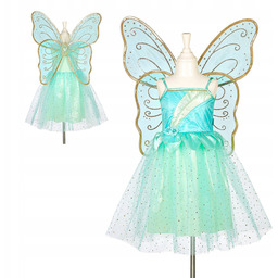 Souza! Sukienka Tiulowa ze Skrzydłami Motyla Kostium Wróżka