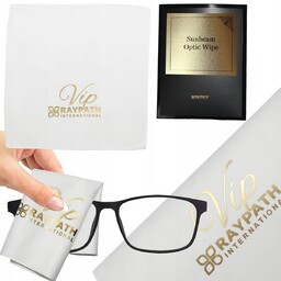 Raypath Ściereczka do okularów Sunbeam Biały VIP Czyszczenie