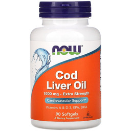 Olej z Wątroby Dorsza 1000 mg, Cod Liver