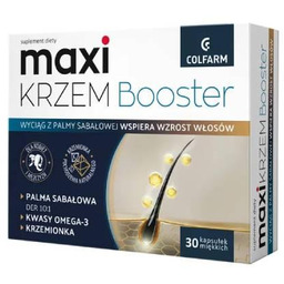 Maxi Krzem Booster, 30 kaps.