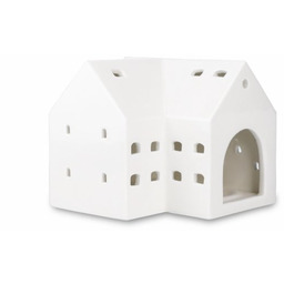 Kähler URBANIA Świecznik Tealight - Domek Biały /