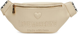 Saszetka nerka LOVE MOSCHINO JC4223PP0MKF0110 Écru