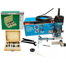 Makita Frezarka krawędziowa jednoręczna 6mm płynny start 530W