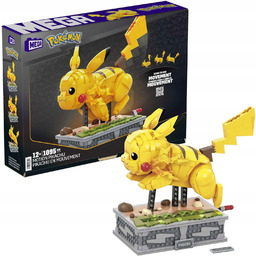 Klocki Pokemon ruchomy Pikachu 1095 el. HGC23 Mattel