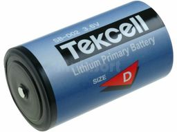 TEKCELL Bateria litowa 3,6V D fi34x61mm 19000mAh