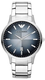 Zegarek ARMANI AR2472. Kwarcowy, Kolor niebieski. Mężczyzna.