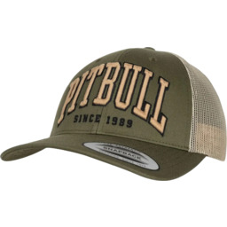 Pit Bull Czapka Snapback Trucker Norton Olive/Sand