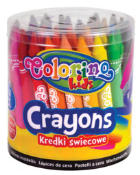 Kredki świecowe JUMBO 48 szt Colorino 892111