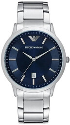 Zegarek ARMANI AR2477. Kwarcowy, Kolor niebieski. Mężczyzna.