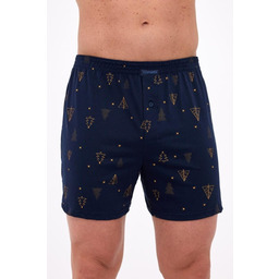 Świąteczne bokserki męskie Cornette 016/22 Night 2