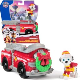 SPIN MASTER Pojazd Psi Patrol Świąteczny Wóz Strażacki