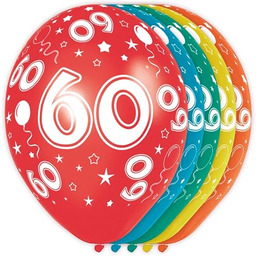 Folat - Balony na 60 urodziny - 5