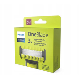 Zestaw Philips OneBlade 3 Ostrza 1 Body Kit