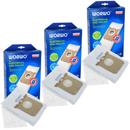 Worki do odkurzacza ELECTROLUX PHILIPS E201B mikrowłóknina 12