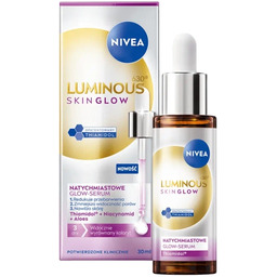 NIVEA Luminous Even Glow Natychmiastowe Glow-Serum, 30 ml