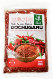 Papryka Gochugaru, grubo mielone płatki chili 200g -