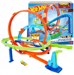 Hot Wheels Action Zestaw Torów Zakręcone Tornado Autko