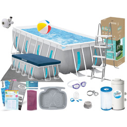 Basen Intex 400x200x122 Ogrodowy Stelażowy 26770 16w1