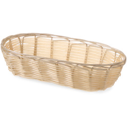 Koszyk na pieczywo z polirattanu owalny 225x110x60mm Hendi