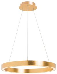 Lampa wisząca LED ring złota Carlo circle PL200910-400-GD