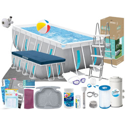 Basen Intex 400x200x122 Ogrodowy Stelażowy 26770 19w1