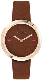 Zegarek FURLA R4251110508. Kwarcowy, Kolor brązowy. Kobieta.