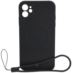 Bizon Etui silikonowe z pierścieniem magnetycznym Case Silicone