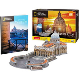 CUBIC FUN Puzzle 3D National Geographic Bazylika św.