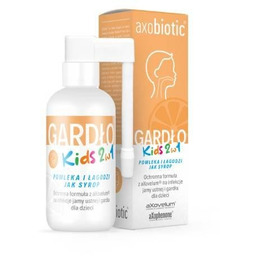 Wyrób medyczny, AXOBIOTIC Gardło Kids 2w1 Spray