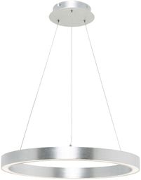 Lampa wisząca LED Carlo srebrna circle ring PL200910-400-SL