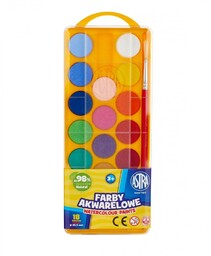 Farby akwarelowe 18 kolorów Astra 3220236