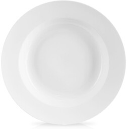 Talerz obiadowy głęboki porcelanowy MONA 24,5 cm, 350