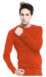 GLOVII GJ1RXL Pomarańczowy Bluza