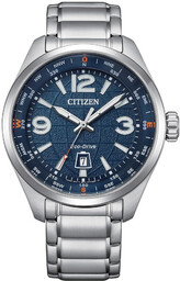 Zegarek CITIZEN AW1830-88L. SOLAR QUARTZ, Kolor niebieski. Mężczyzna.