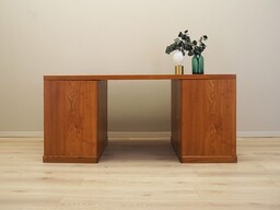 Pakamera Biurko czereśniowe, duński design, lata 60, produkcja: