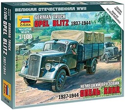Zvezda  Z6126  modelarstwo  ciężarówka niemiecka